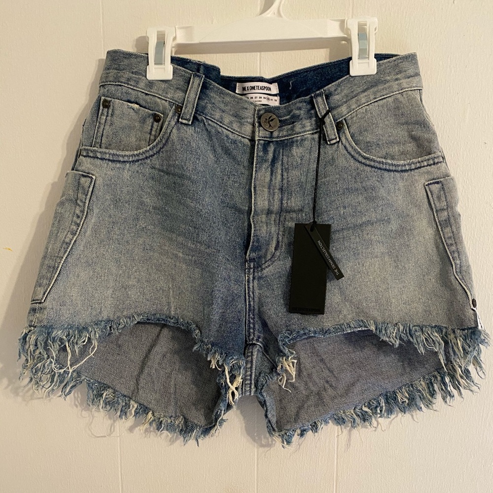 One Teaspoon Denim Shorts